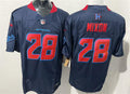 Men’s Houston Texans #28 Joe Mixon Nike Navy Red 2nd Alternate H-Town F.U.S.E. Limited Player Jersey