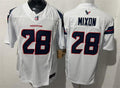 Men’s Houston Texans #28 Joe Mixon Nike White Vapor F.U.S.E. Limited Player Jersey