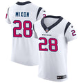 Men’s Houston Texans #28 Joe Mixon Nike White Vapor Limited Player Jersey