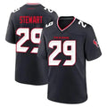 Men’s Houston Texans #29 M.J. Stewart Nike Navy White Alternate F.U.S.E. Limited Player Jersey