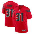 Men’s Houston Texans #31 Dameon Pierce Nike 2024 Red Alternate F.U.S.E. Limited Player Jersey