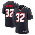 Men’s Houston Texans #32 Nick Niemann Nike Navy White Alternate F.U.S.E. Limited Player Jersey