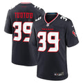 Men’s Houston Texans #39 Henry To’oTo’o Nike Navy White Alternate F.U.S.E. Limited Player Jersey