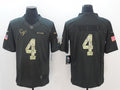 Men’s Houston Texans #4 Deshaun Watson Black Authentic Jersey