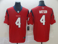 Men’s Houston Texans #4 Deshaun Watson Nike Red Vapor Limited Jersey