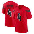Men’s Houston Texans #4 Kamari Lassiter Nike Red Alternate F.U.S.E. Limited Player Jersey
