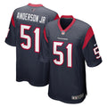Men’s Houston Texans #51 Will Anderson Jr. Nike Navy Vapor Limited Player Jersey