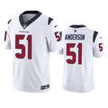 Men’s Houston Texans #51 Will Anderson Jr. Nike White Vapor Limited Player Jersey