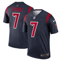 Men’s Houston Texans #7 CJ Stroud Nike Navy Color Rush Legend Jersey