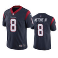 Men’s Houston Texans #8 John Metchie III Nike Navy Vapor Limited Player Jersey