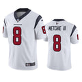 Men’s Houston Texans #8 John Metchie III Nike White Vapor Limited Player Jersey