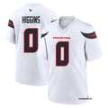 Men’s Houston Texans #81 Jayden Higgins Nike White Vapor F.U.S.E. Limited Player Jersey