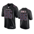 Men’s Houston Texans #86 Dalton Schultz 2024 Black Fashion Game Jersey