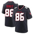 Men’s Houston Texans #86 Dalton Schultz Nike Navy White Alternate F.U.S.E. Limited Player Jersey