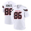 Men’s Houston Texans #86 Dalton Schultz Nike White Vapor F.U.S.E. Limited Player Jersey