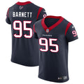 Men’s Houston Texans #95 Derek Barnett Nike Navy Vapor Limited Player Jersey