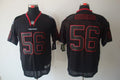 Men’s Houston Texans Brian Cushing #56 Black Jersey
