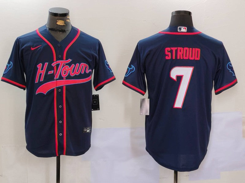 Men’s Houston Texans C.J. Stroud #7 Navy Jersey