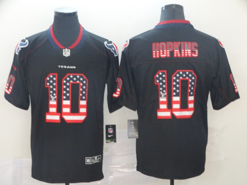 Men’s Houston Texans DeAndre Hopkins #10 Black Alternate Jersey
