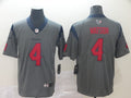 Men’s Houston Texans Deshaun Watson #4 Gray Inverted Legend Jersey
