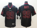 Men’s Houston Texans J.J. Watt #99 Black Authentic Jersey