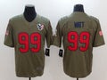 Men’s Houston Texans J.J. Watt #99 Brown Alternate Jersey