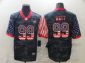 Men’s Houston Texans J.J. Watt #99 Gray Camouflage Jersey