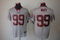 Men’s Houston Texans J.J. Watt #99 Gray Jersey