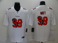 Men’s Houston Texans J.J. Watt #99 White Jersey