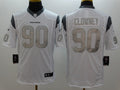 Men’s Houston Texans Jadeveon Clowney #90 White Jersey