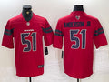 Men’s Houston Texans Will Anderson Jr. #51 Red Alternate Jersey