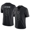 Mens Indianapolis Colts #0 Camryn Bynum Black Rflctv Limited Jersey