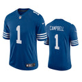 Mens Indianapolis Colts #1 Parris Campbell Nike Royal Alternate Retro Vapor Limited Jersey