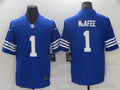 Mens Indianapolis Colts #1 Pat McAfee Nike Royal Alternate Retro Vapor Limited Jersey