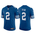 Mens Indianapolis Colts #2 Matt Ryan Nike Royal Alternate Retro Vapor Limited Jersey