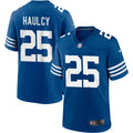Mens Indianapolis Colts #25 A.J. Haulcy Nike Royal Alternate Vapor F.U.S.E. Limited Jersey