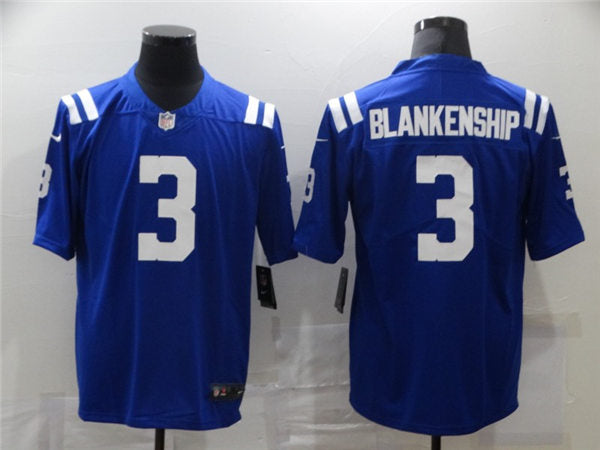 Men’s Indianapolis Colts #3 Rodrigo Blankenship Nike Royal NFL Vapor Limited Jersey