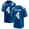 Men’s Indianapolis Colts #4 Sam Ehlinger Nike Royal Vapor Untouchable Jersey