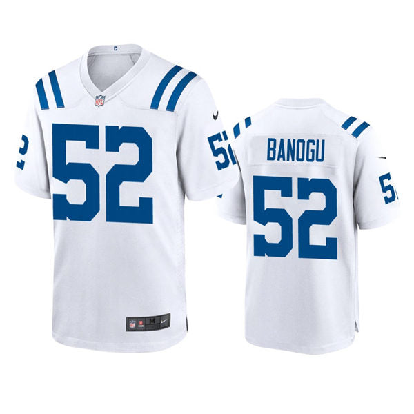 Mens Indianapolis Colts #52 Ben Banogu Nike White Vapor Limited Jersey