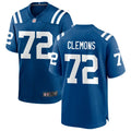 Mens Indianapolis Colts #72 Micheal Clemons Nike Royal Vapor F.U.S.E. Limited Jersey