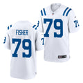 Mens Indianapolis Colts #79 Eric Fisher Nike White Vapor Limited Jersey