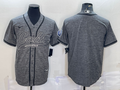 Men’s Indianapolis Colts Gray Blank Jersey