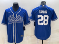 Men’s Indianapolis Colts Jonathan Taylor #28 Royal Jersey Joint Edition