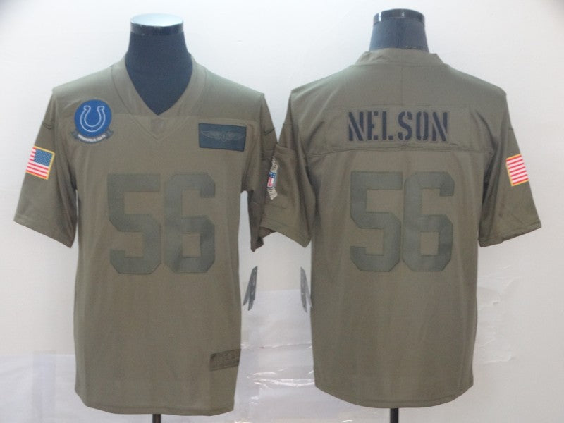 Men’s Indianapolis Colts Quenton Nelson Brown Jersey