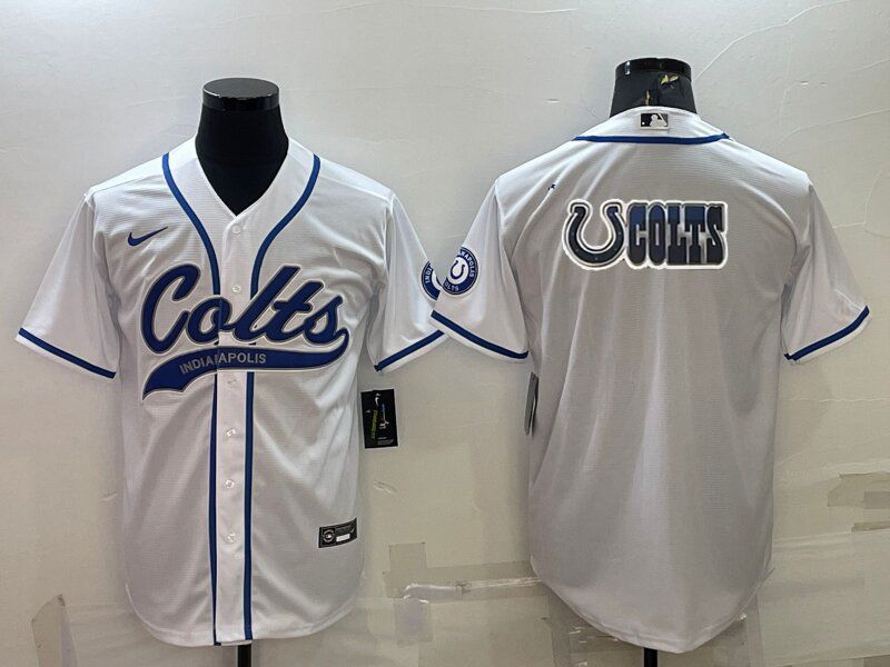 Men’s Indianapolis Colts White Jersey