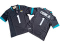 Men’s Jacksonville Jaguars #1 Travis Etienne Jr. Nike Black 2023 F.U.S.E. Vapor Limited Jersey