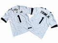 Men’s Jacksonville Jaguars #1 Travis Etienne Jr. Nike White 2023 F.U.S.E. Vapor Limited Jersey