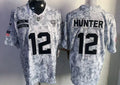 Men’s Jacksonville Jaguars #12 Travis Hunter Arctic Camo 2024 Salute To Service Limited Jersey