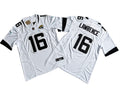 Men’s Jacksonville Jaguars #16 Trevor Lawrence Nike White 2023 F.U.S.E. Vapor Limited Jersey