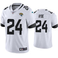 Mens Jacksonville Jaguars #24 Carlos Hyde Nike White Vapor Untouchable Limited Jersey